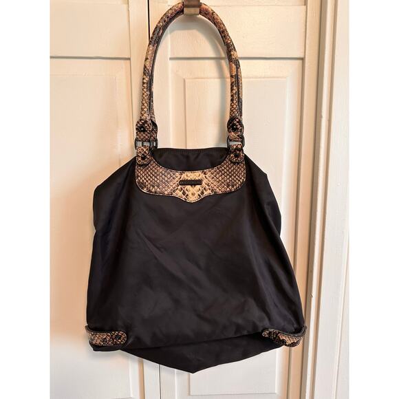 Rebecca Minkoff Nylon Snakeskin Bag - Picture 1 of 10